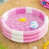 加厚圆形家用儿童充气游泳池宝宝加高围栏婴幼儿室内沙滩海洋球池