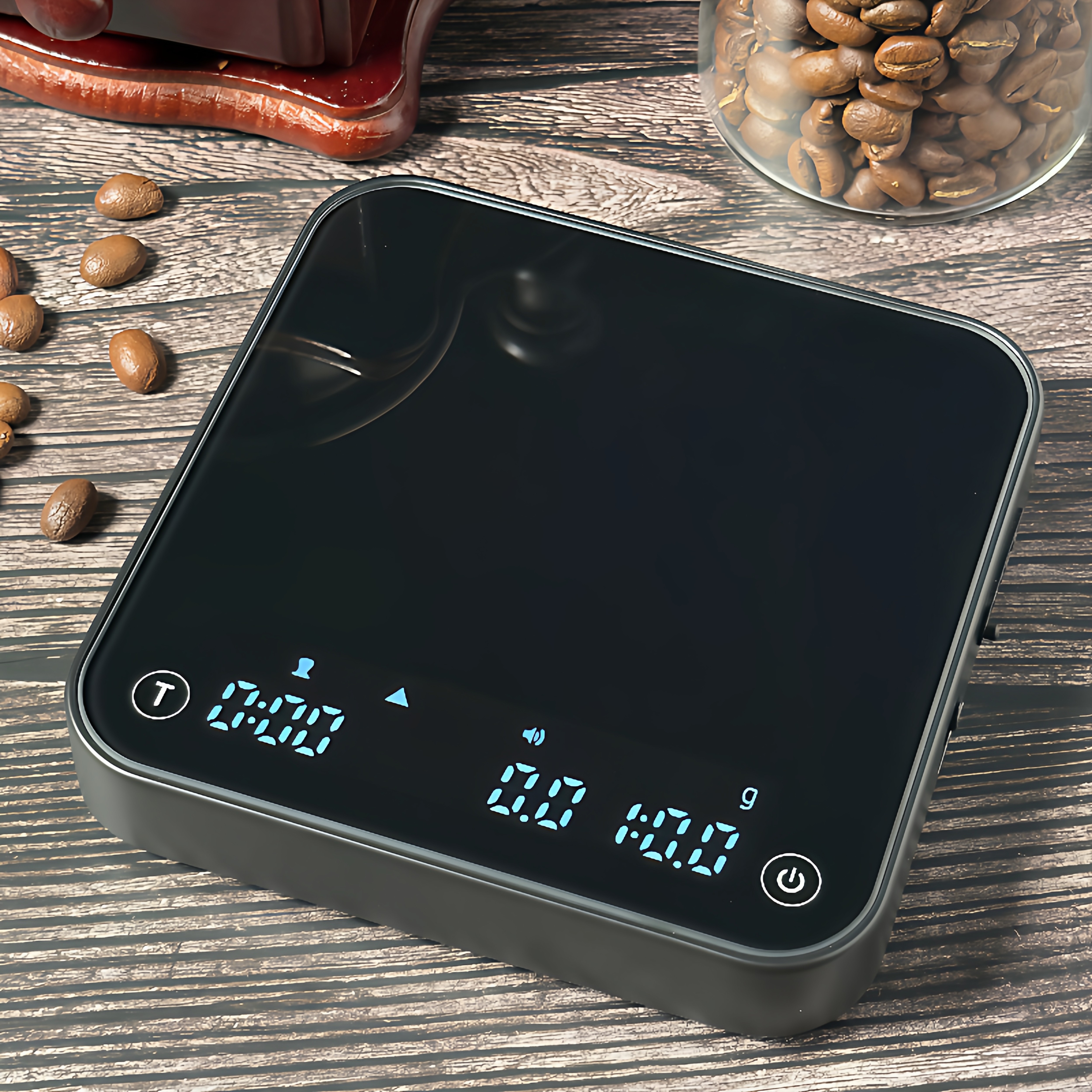 手冲咖啡电子秤0.1g高精度双屏计时粉水比玻璃镜面专业意式咖啡秤,餐饮具,智能秤/计时秤/咖啡电子秤,淘宝优惠券,粉丝福利购,淘宝优惠卷