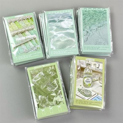 清甜风封口贴高颜值可爱手账贴长条贴纸素材贴学生卡通清仓处理