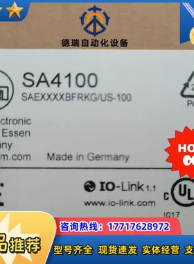 全新原装正品易福门SA4100议价