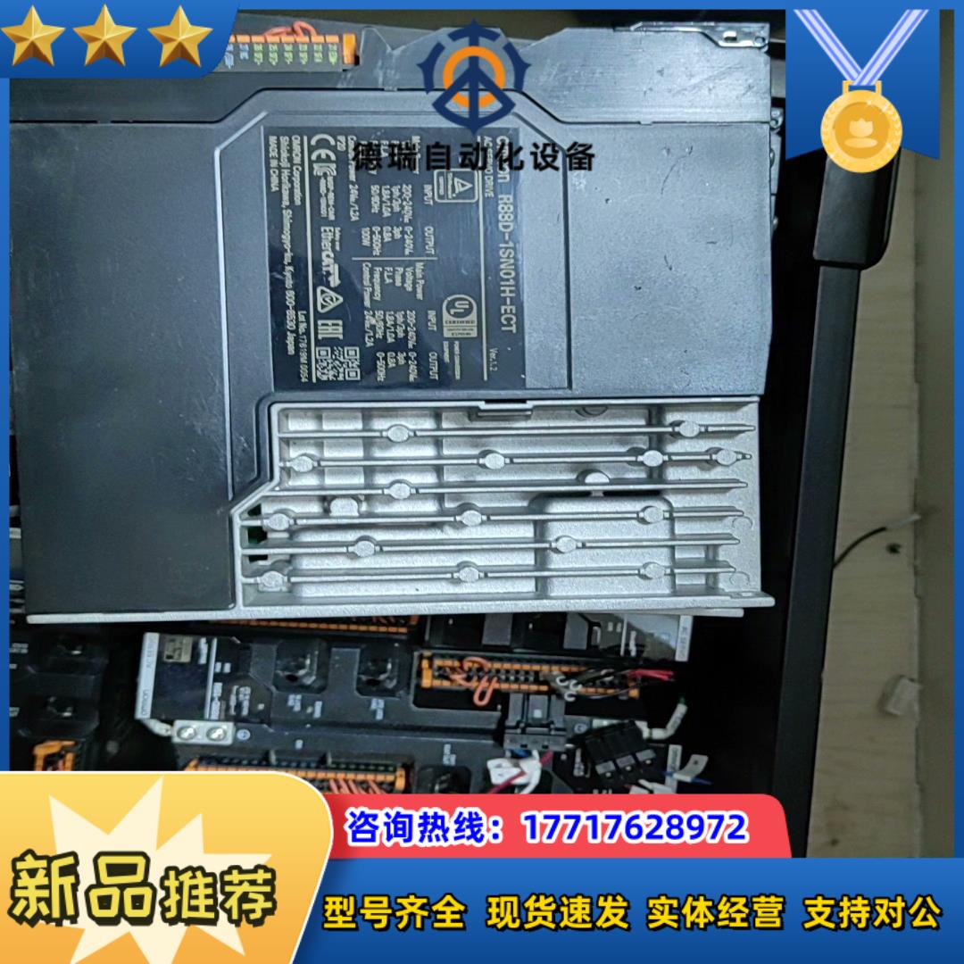 龙伺服驱动器R88D-1SN01H-ECT  Ver1议价