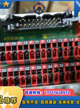 接线端子wagopm-fx601y德国万可pm-fx6议价