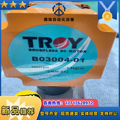 原装TROY泰映电机马达B03004-01闲置现货议价