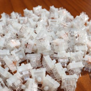 冰莹轴40±10gf高特订制轴麻将声机械键盘开关客制化DIY麻将声