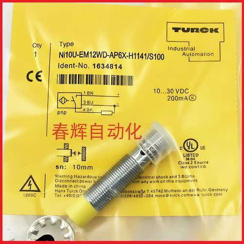 图尔克接近开关BI8U-EM18WD/BI4U-EM12WD-AN6X/AP6X BI2-EM12WD