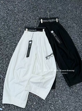 DL 2026秋季新款韩版时尚百搭高腰显瘦西装直筒阔腿裤女A10026