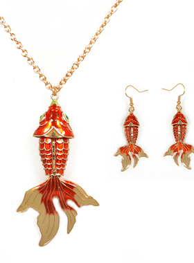 长款时尚风装饰品挂件毛衣链