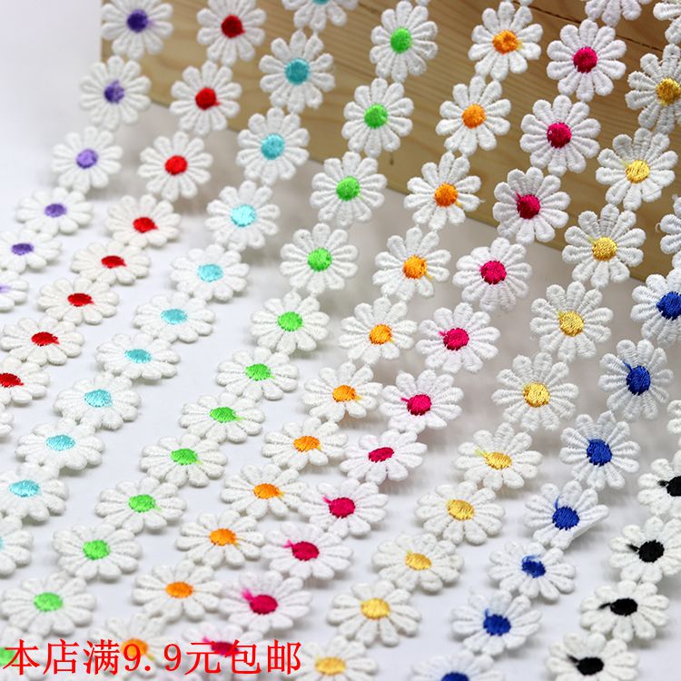 花瓣花边辅料 水溶花边蕾丝边 童装衣帽装饰辅料十瓣刺绣小花朵在类目 居家布艺, 缝纫DIY材料、工具及成品, 缝纫DIY配件/辅料/配饰, 花边中 - 来自Buy2taobao.com提供专业的淘宝代购服务