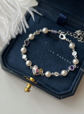 LaHabanagirl心之怪盗团仙女风韩版个性百搭夏日多巴胺手链可调节