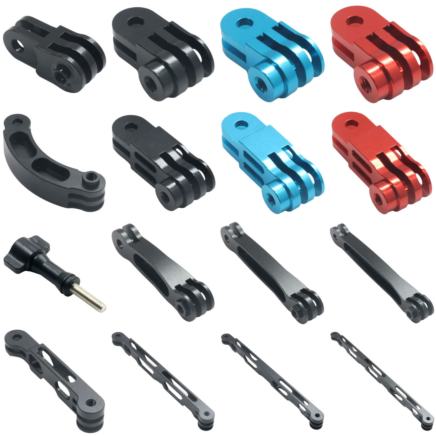 金属运动相机延长杆第一视角支架头盔头戴塑料配件适用大疆gopro,3C数码配件,运动相机支架,淘宝优惠券,粉丝福利购,淘宝优惠卷