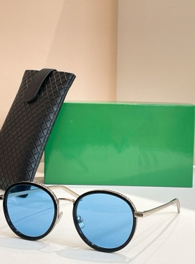 欧美复古圆框墨镜男款开车专用防紫外线搞怪金属系框太阳眼镜偏光