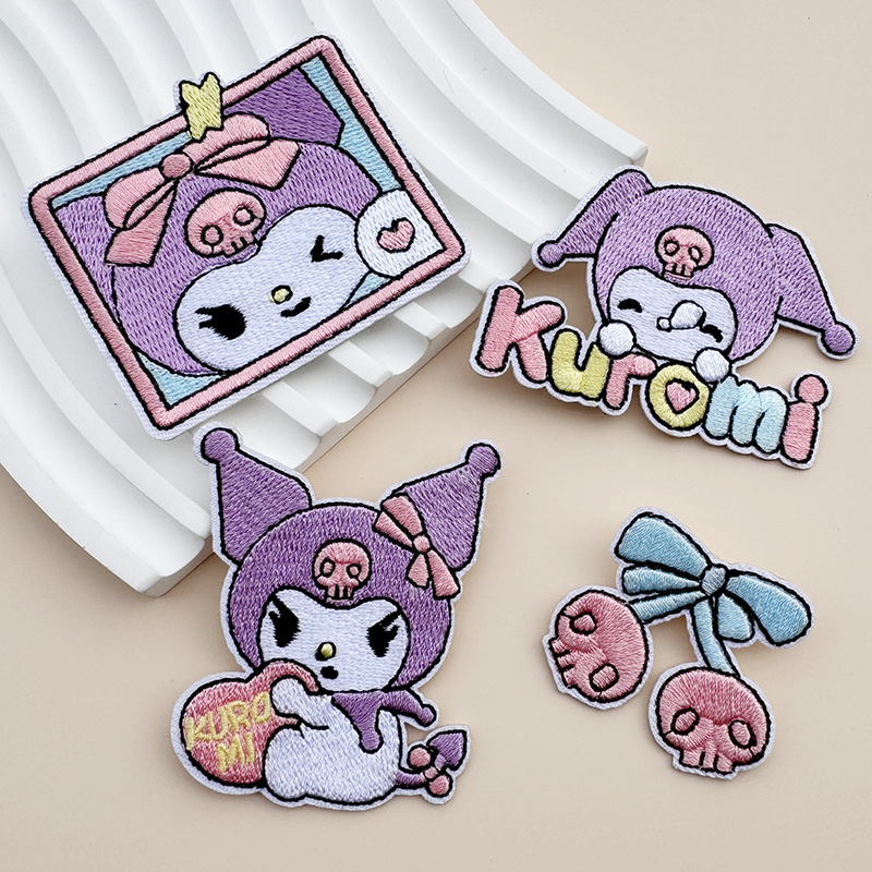 自粘免缝衣服装饰破洞补丁贴卡通