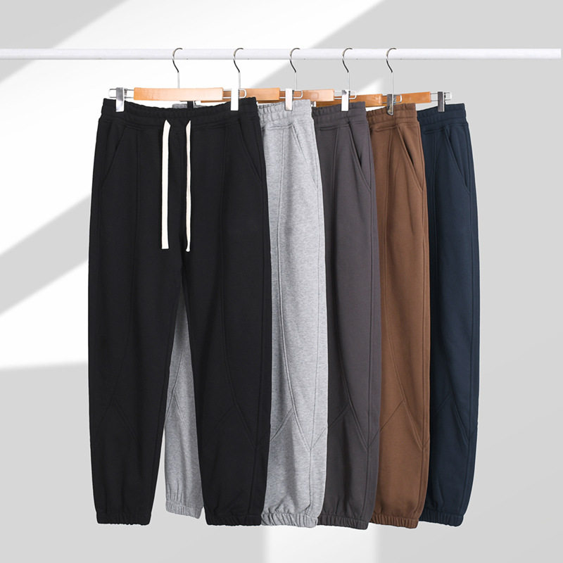 耐穿百搭运动休闲束脚长裤
