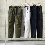 蓬松轻柔 外贸男装 冬季 鹅绒系列 户外防风防水保暖休闲羽绒裤 潮