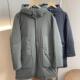 秋冬户外连帽中长款 外贸男装 羽绒棉服外套 防风保暖 炒高性价比