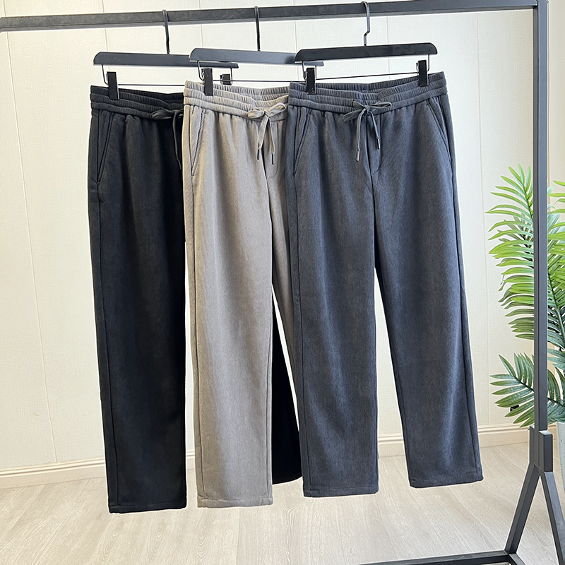 休闲百搭阔腿裤保暖休闲裤