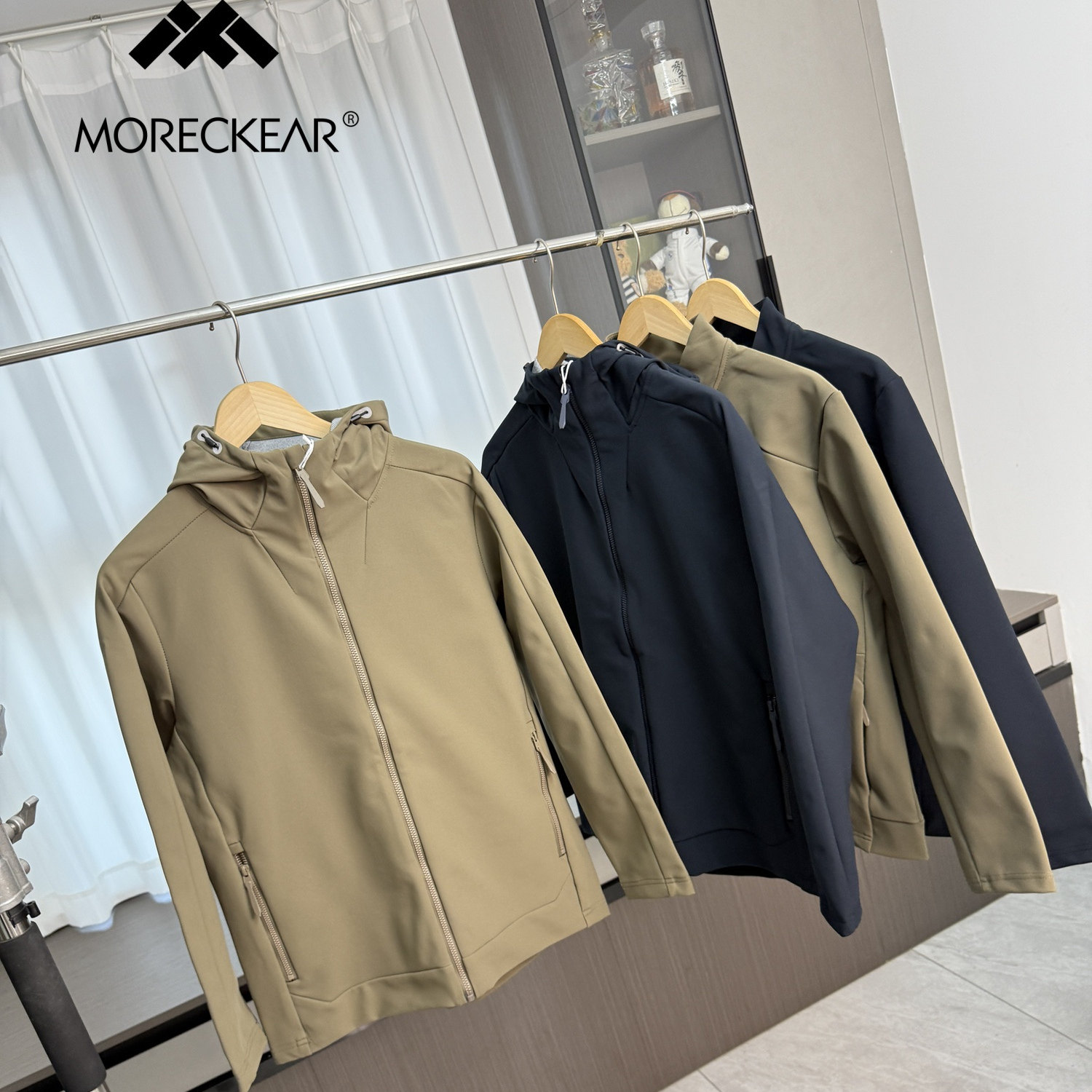 户外冲锋衣！秋季男士外贸防风防水登山连帽运动休闲立领夹克外套,男装,夹克,淘宝优惠券,粉丝福利购,淘宝优惠卷