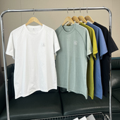 轻薄透气 外贸男装 夏季 瞬间凉感 吸湿速干舒适运动休闲短袖 T恤