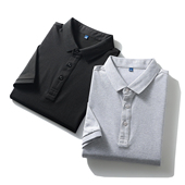 吸湿透气 POLO衫 外贸男装 纯色百搭翻领休闲短袖 潮 夏款 清凉一夏