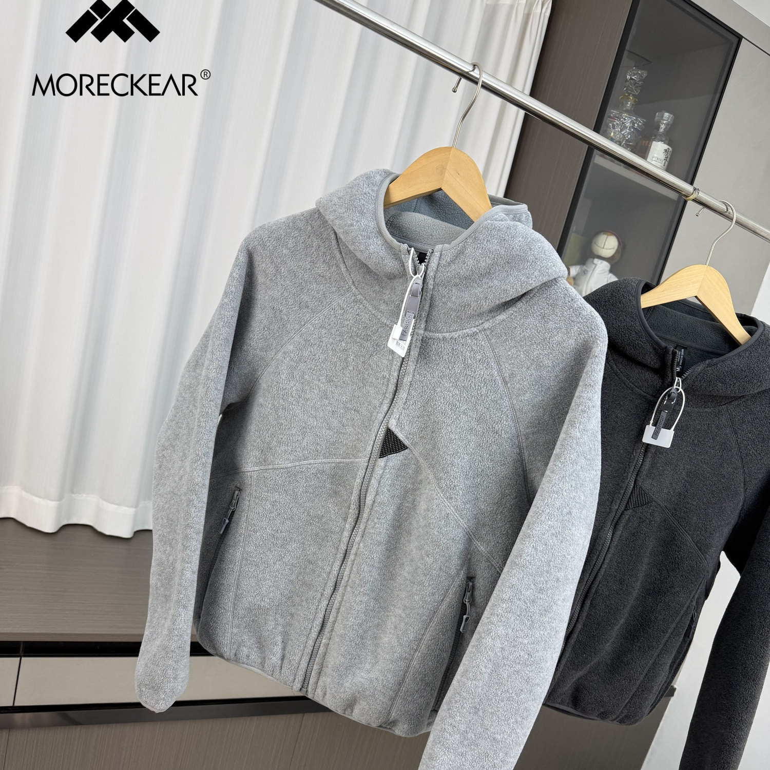 重磅主推！蓄热摇粒绒！外贸男装秋冬情侣款加厚保暖休闲连帽外套,男装,夹克,淘宝优惠券,粉丝福利购,淘宝优惠卷