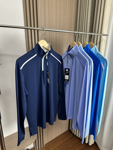 外贸科技速干防晒半拉链长袖 春夏男士 T恤潮 80美刀 高尔夫系列