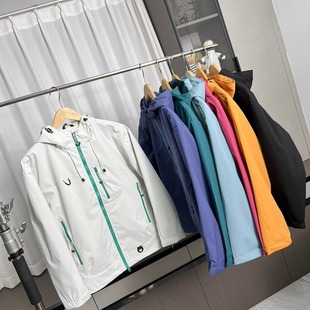 山系机能！多巴胺色系！秋季男女外贸户外运动公路冲锋衣夹克外套
