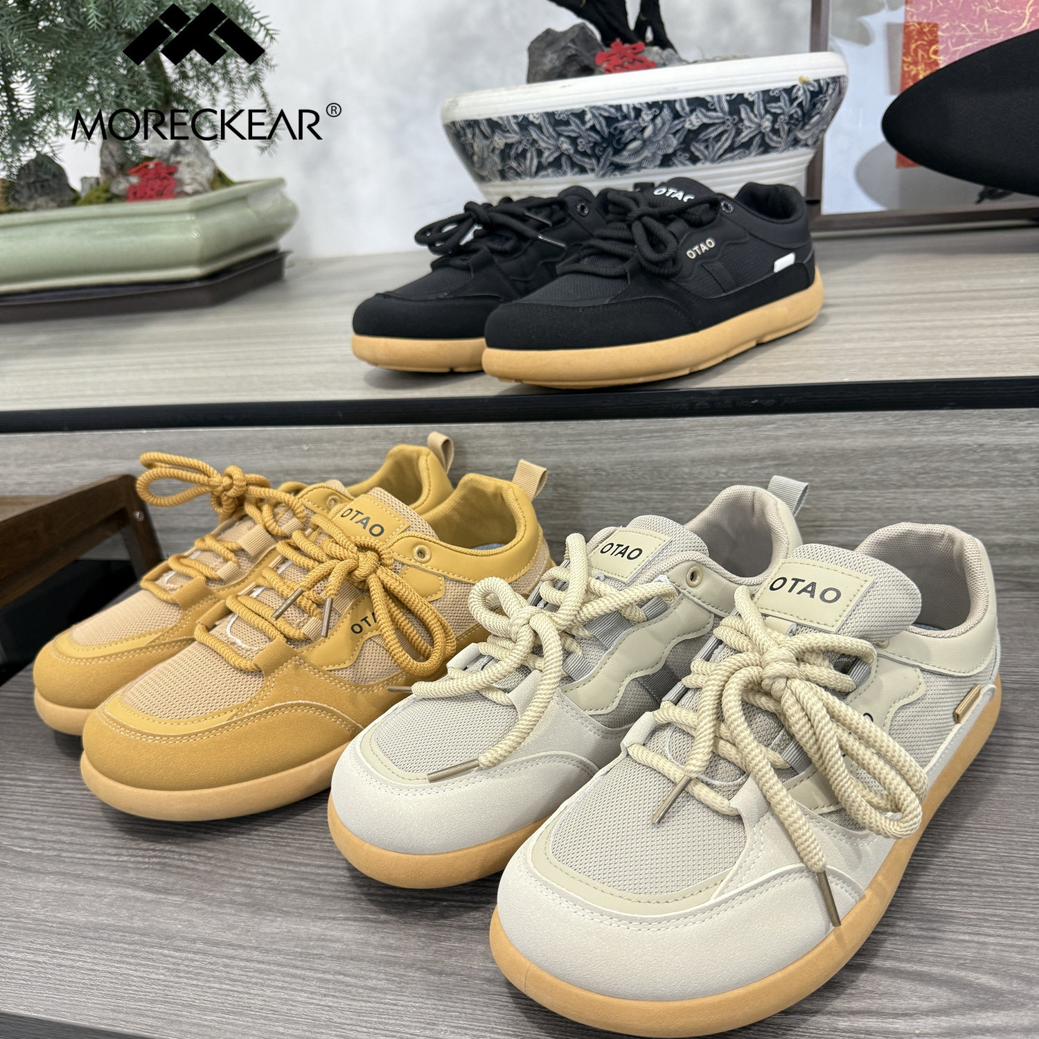 轻奢好看+缓震按摩！秋季男士外贸时尚飞织透气网面鞋运动休闲鞋,流行男鞋,时尚休闲鞋,淘宝优惠券,粉丝福利购,淘宝优惠卷