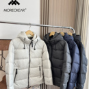 外贸男装 热反射 秋冬户外防寒连帽羽绒服 防风防泼水 鹅绒填充