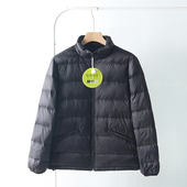 时尚 难得一见 秋冬季 外贸男装 立领抗寒保暖羽绒服外套潮 90鸭绒