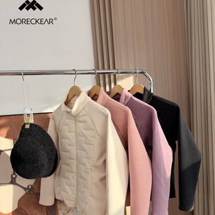 恒温蓄热 秋冬女士外贸3D立裁小蛮腰羽绒服外套 户外90白鸭绒