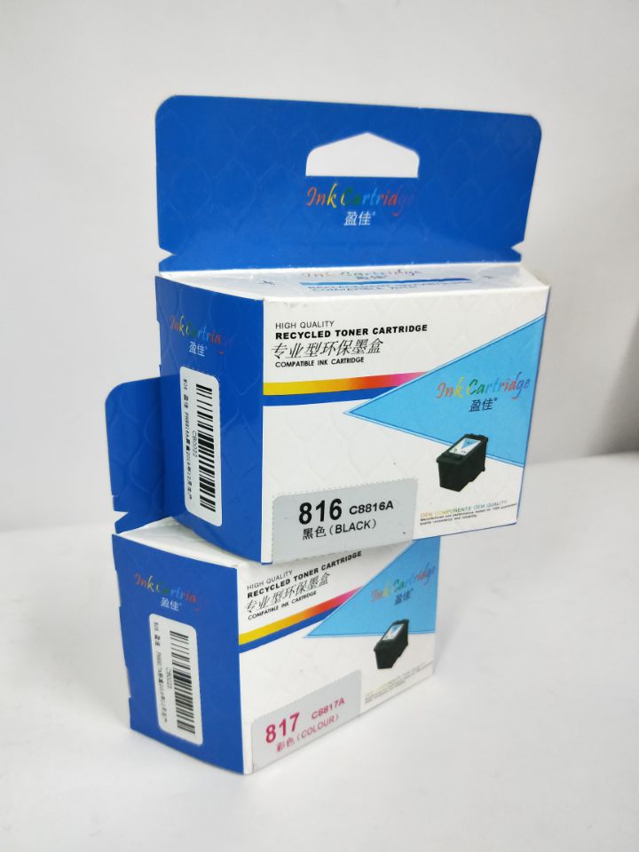 盈佳816 817 兼容惠普 D2468 4308 4338 F2238 F2288 D1568墨盒