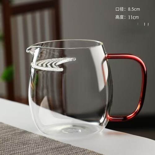 高硼硅玻璃月牙公道杯大容量