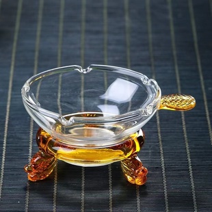 耐热玻璃茶滤公道杯专用玻璃茶漏龙头底座过滤茶漏滤茶器茶具配件