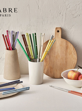 Sabre 法国小酒馆系列轻奢高颜值不锈钢餐筷套装甜品沙拉叉勺筷子