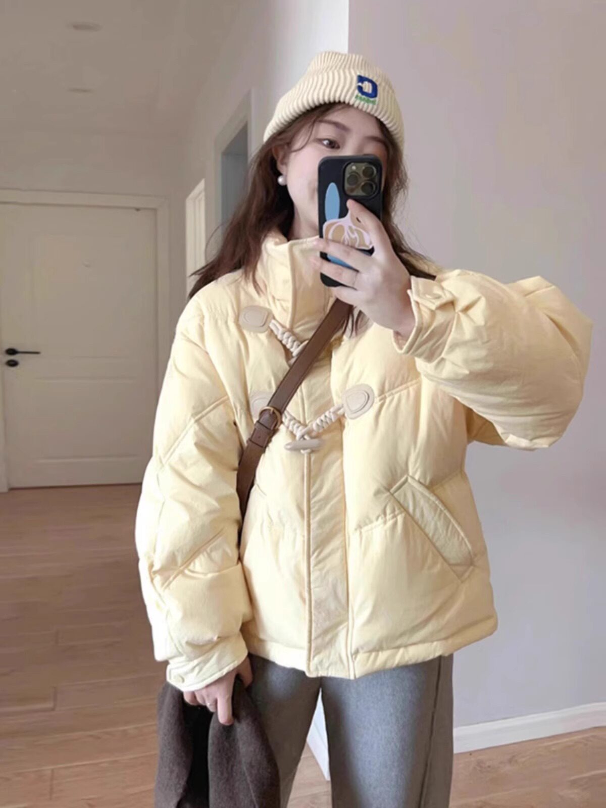 羽绒服女冬季2025新款韩版宽松棉衣面 面包服加厚保暖短款棉服外