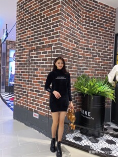 秋冬新款加绒加厚毛衣女套头韩版高领针织衫宽松中长款打底衫流行