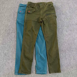 春秋季 小脚纯色百搭长裤 棉布工装 紧身微弹男士 男 裤 外贸尾货男款