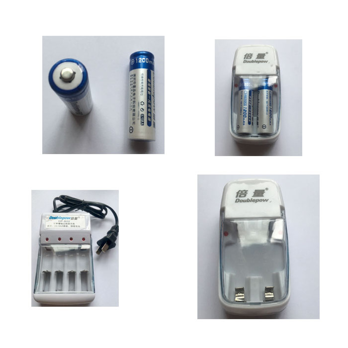 充电电池5号毫安镍氢充电器套装