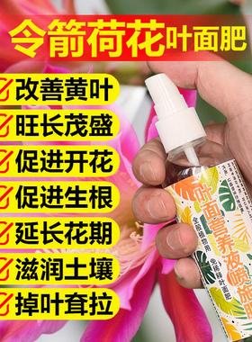 令箭荷花专用肥料家用室内阳台盆栽植物营养液花肥三元素缓释肥料