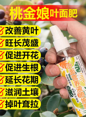 桃金娘专用肥料养殖盆栽花苗土壤花肥营养液叶面肥氮磷钾有机肥料