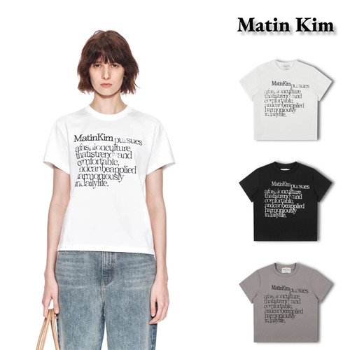 【官方正品】matinkim修身短袖