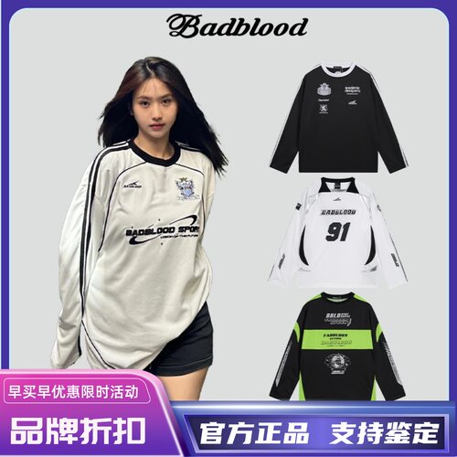 【官方正品】badblood复古球衣女