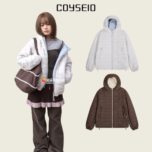 【官方正品】coyseio星星棉服女