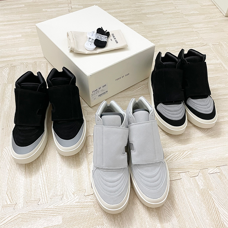 第六季魔术贴高帮板鞋