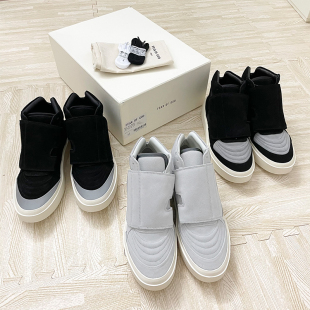 Fear of God 第六季魔术贴FOGSkate Mid Suede Sneaker高帮板鞋男