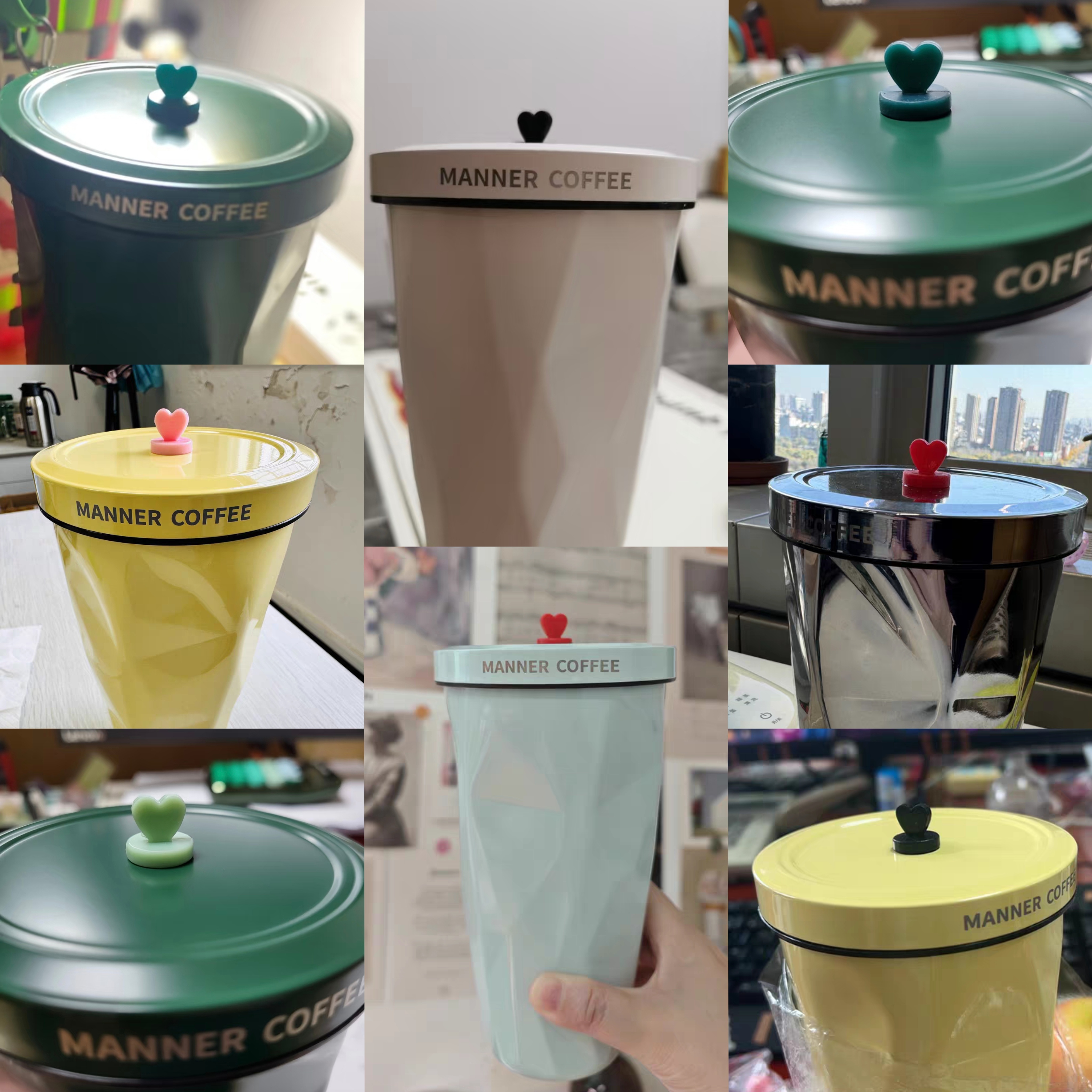 硅胶9mm吸管孔塞堵口爱心杯塞瓶塞盖子适用manner杯奈雪杯榴莲杯