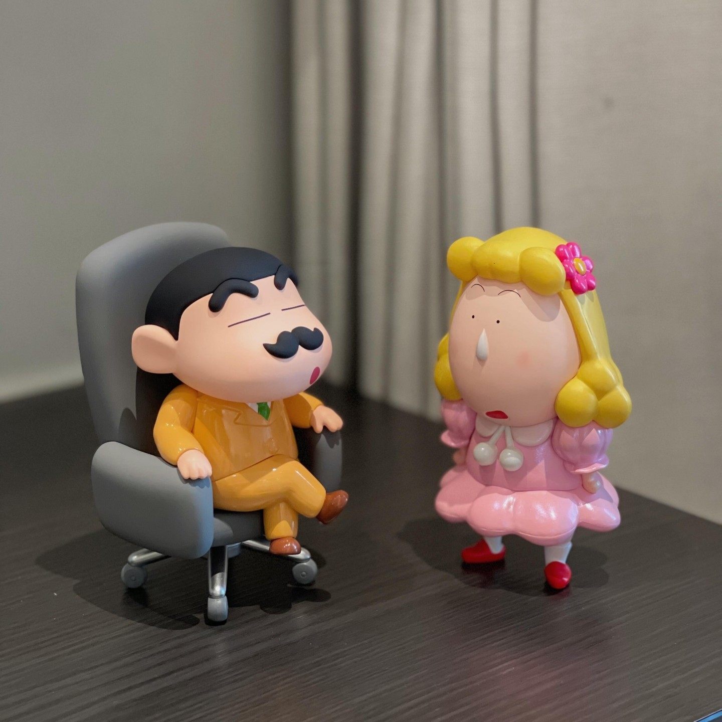 蜡笔小新植绒美少女阿呆桌面摆件老板可爱手办卡通车载装饰礼物,家居饰品,桌面摆件,淘宝优惠券,粉丝福利购,淘宝优惠卷