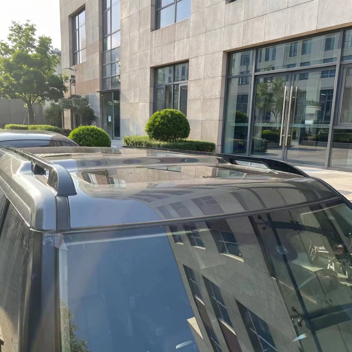 适用于路虎发现3/4行李架原装铝合金专车专用车顶发现4行李架