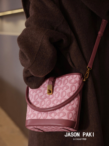 杰森柏奇女包手提斜挎水桶包小包