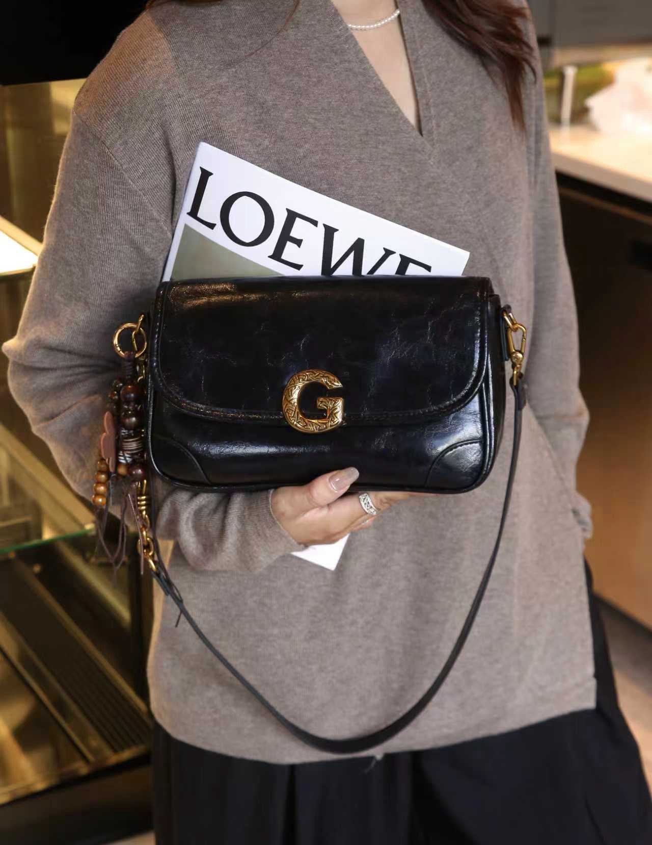 美缇女包小油蜡单肩斜挎日常百搭